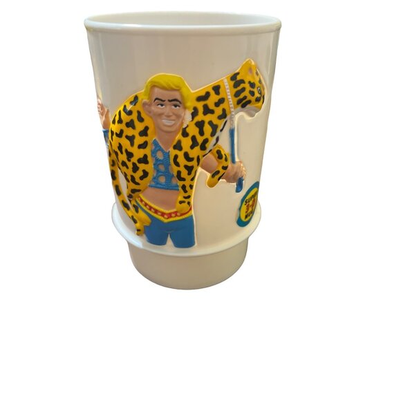 Vintage Ringling Bros. Barnum Bailey Circus 3D Mug Gunther Farewell Tour Leopard - Picture 2 of 5